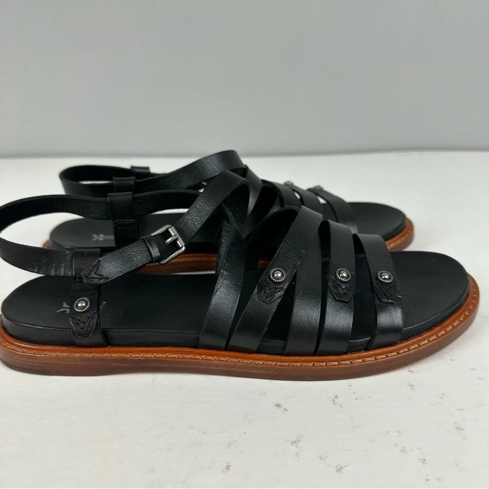 Frye Black and Brown Women's Sandals - Picture 5 of 10
